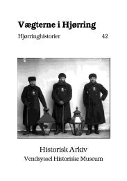 Vægterne i Hjørring - Vendsyssel Historiske Museum & Historisk Arkiv