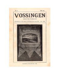 3, 1921 - Vosselag