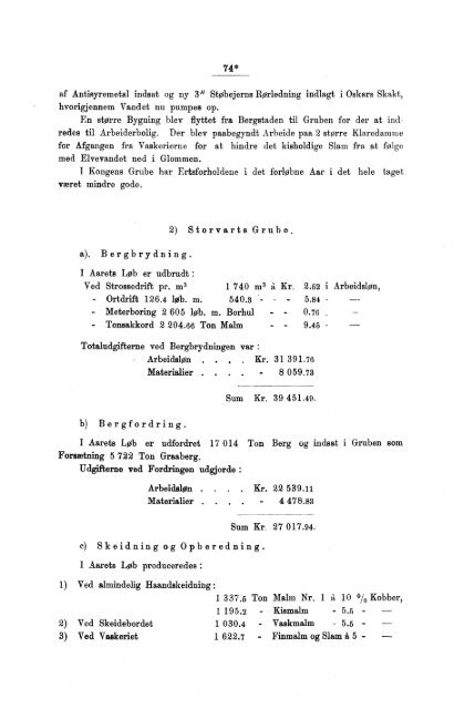 Tabeller vedkommende Norges bergværksdrift i Aarene 1899 og ...