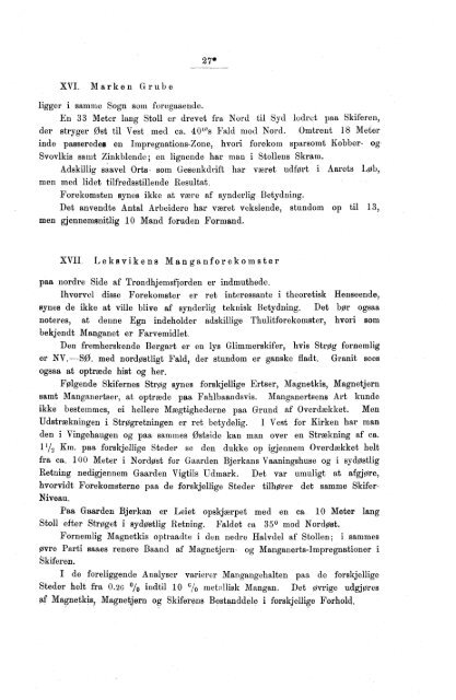 Tabeller vedkommende Norges bergværksdrift i Aarene 1899 og ...