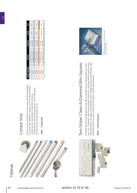 Kapittel 1 - Roterende instrumenter - Norsk Orthoform Depot AS