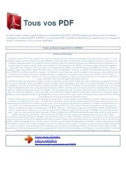asp300 s - TOUS VOS PDF: Manuel d'utilisation