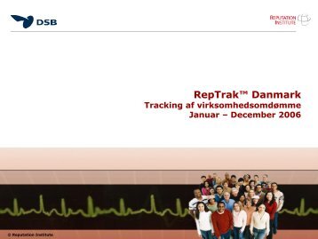 RepTrak™ Danmark - DSB