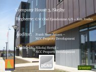 Certificering af NCC Company House v bygherre Nikolaj Hertel NCC