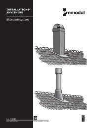 SKORSTENSSYSTEM - Premodul