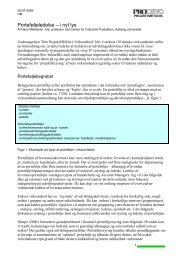 portefoeljeledelse v4.pdf - Prodevo projektmetodik