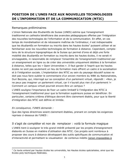 NEUE INFORMATIONS- UND ... - VSS-UNES-USU