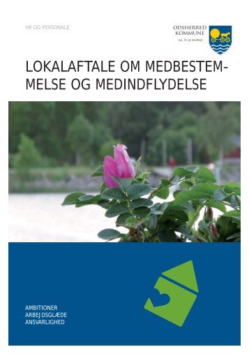 MED-aftale - folder.indd - Odsherred Kommune