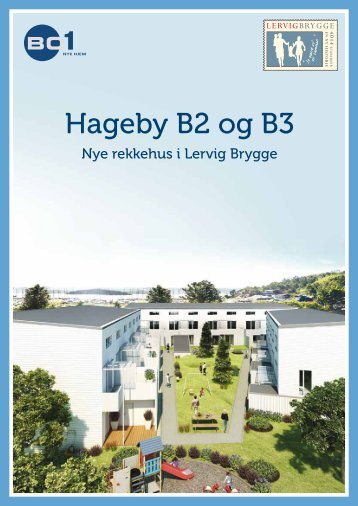 Hageby B2 og B3 - Lervig Brygge
