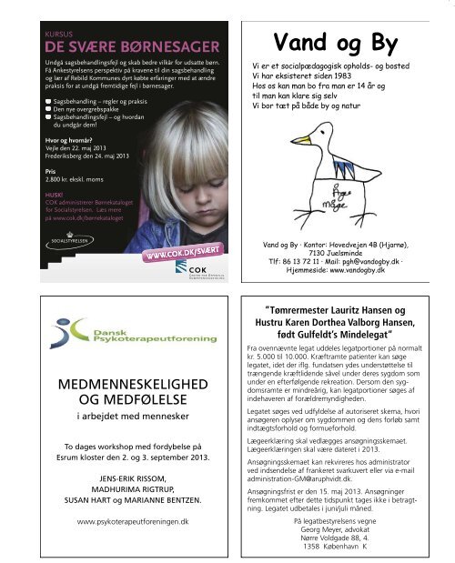 Socialrådgiveren nr. 4, 21. marts 2013 - Dansk Socialrådgiverforening