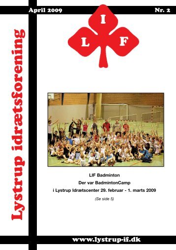 Nr 2. April 2009 - Lystrup Idrætsforening