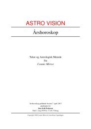 ASTRO VISION - Astrologi og Horoskoper