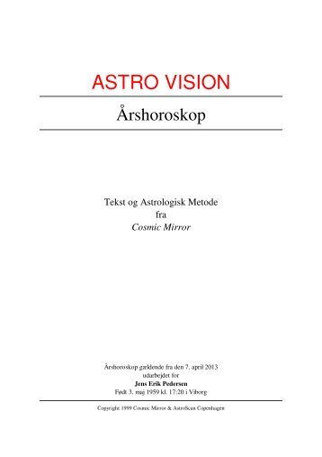 ASTRO VISION - Astrologi og Horoskoper