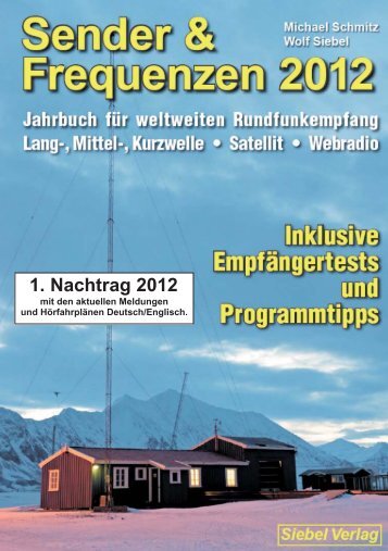 Sender & Frequenzen 2012 - 1. Nachtrag