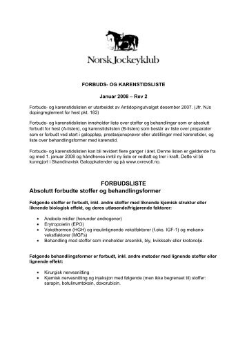 Norsk Jockeyklubs Dopingreglement.pdf