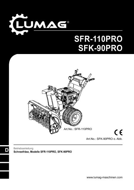 SFR-110PRO SFK-90PRO - Matom