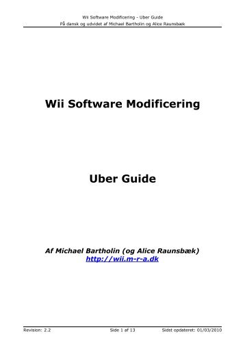 Wii Softmod - Uber Guide 2_2.pdf - mra.dk