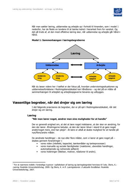 Læring og undervisning i Redningsberedskabet - Konsulentfirmaet ...