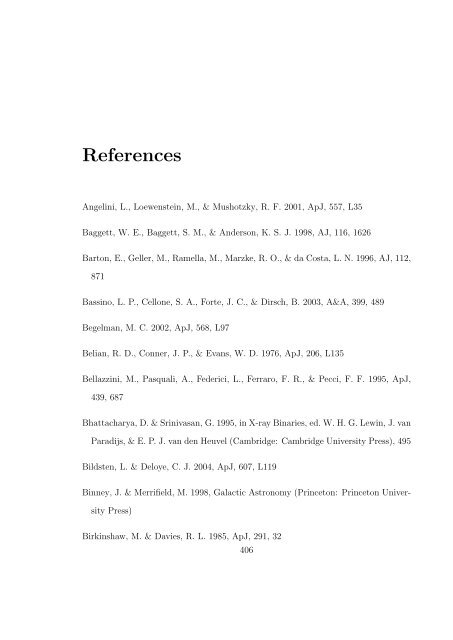 PhD Thesis (PDF) - Department of Astronomy - University of Virginia