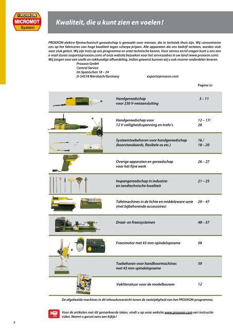 Gereedschap met karakter !