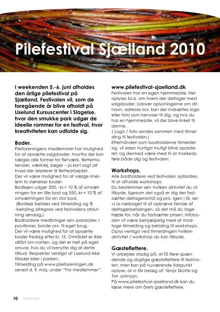 Pilebladet - Pileforeningen