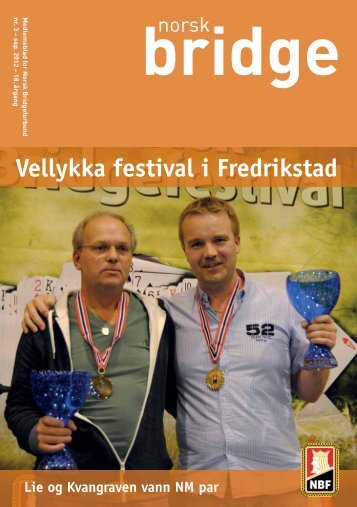 Vellykka festival i Fredrikstad - Norsk Bridgeforbund