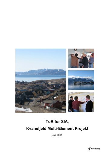 ToR for SIA, Kvanefjeld Multi-Element Projekt - Greenland Minerals