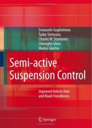 Semi-active Suspension Control - The Best Friend International