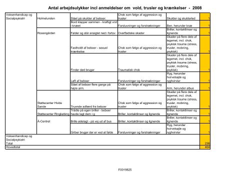 Arbejdsskadestatistik 2008.pdf - Ringkøbing-Skjern Kommune