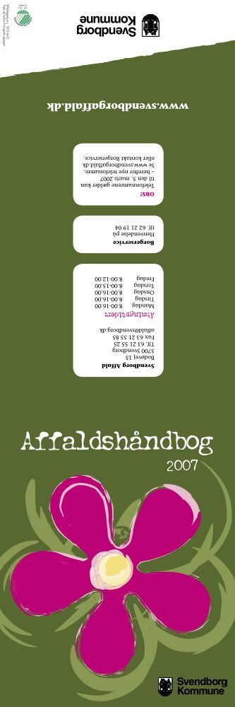 Affaldshåndbog - Tankegang