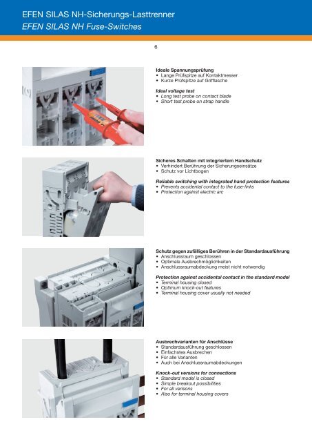 EFEN SILAS NH Fuse-Switches - Stengg