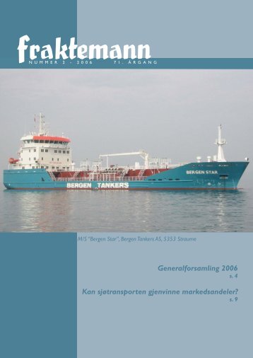 Fraktemann nr. 2, 2006 - Fraktefartøyenes Rederiforening