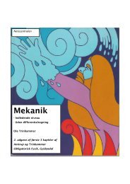 Mekanik - Danmarks Tekniske Universitet