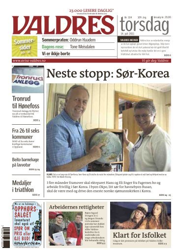 Neste stopp: Sør-Korea - Valdres