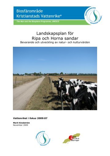 Landskapsplan för Ripa och Horna sandar ... - Buf - Kristianstad