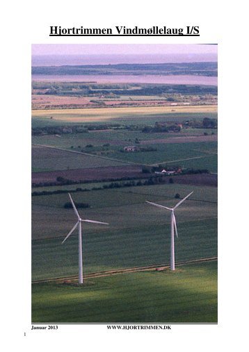 Beretning 2012 - Hjortrimmen Vindmøllelaug