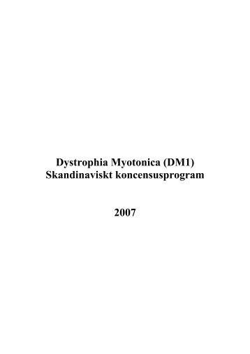 Dystrophia Myotonica (DM1)