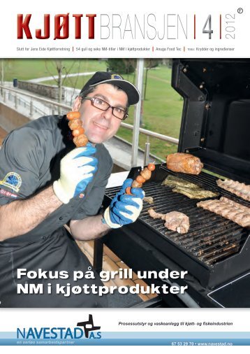 Bladet Kjøttbransjen nr 04 2012 - Kjøtt- og fjørfebransjens ...