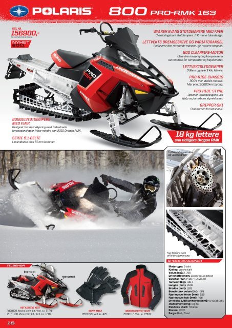 Trykk her for Polaris snøscooter katalog 2011 - Cbp AS