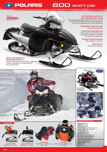 Trykk her for Polaris snøscooter katalog 2011 - Cbp AS