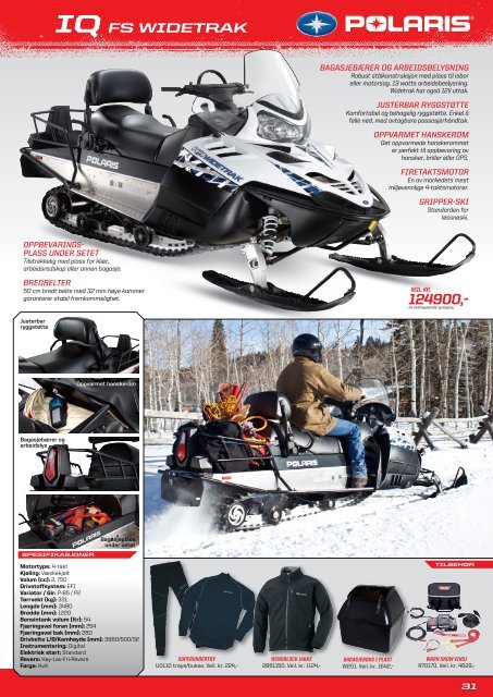 Trykk her for Polaris snøscooter katalog 2011 - Cbp AS