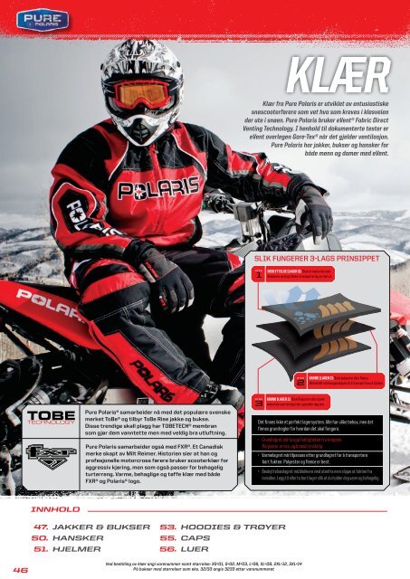 Trykk her for Polaris snøscooter katalog 2011 - Cbp AS