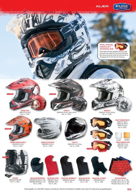 Trykk her for Polaris snøscooter katalog 2011 - Cbp AS