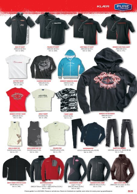 Trykk her for Polaris snøscooter katalog 2011 - Cbp AS