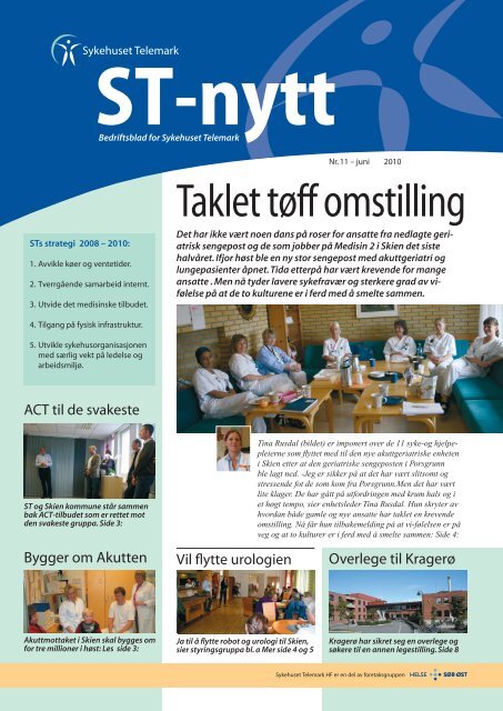 ST-nytt nr.11, 2010 - Sykehuset Telemark