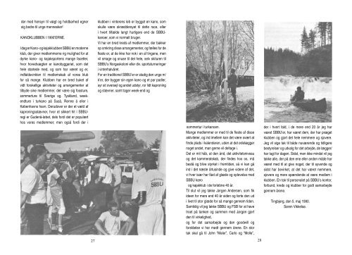 Kano- og Kajakklubben SBBU Tirsdag, den 5. juni 1990 1950 -1990