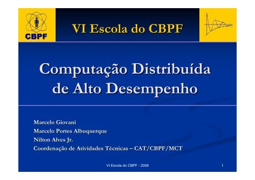 Aula 01 - 1 (PDF) - Mesonpi - CBPF