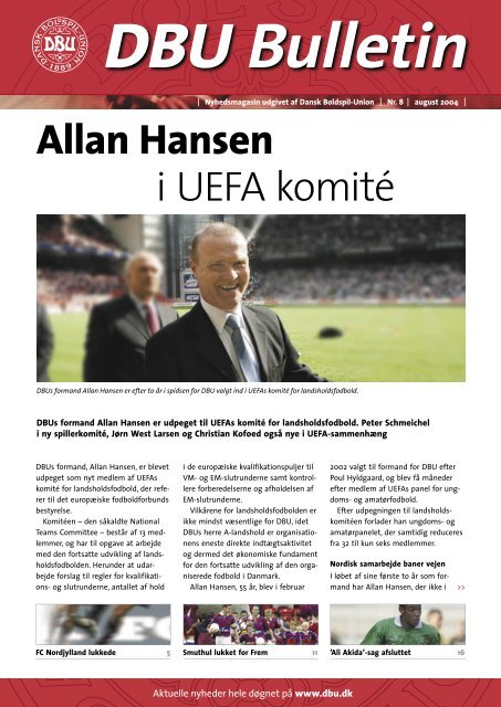 Allan Hansen i UEFA komité - DBU
