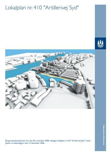 Artillerivej_lokalplan.pdf | Artillerivej Syd.indd - Cowi
