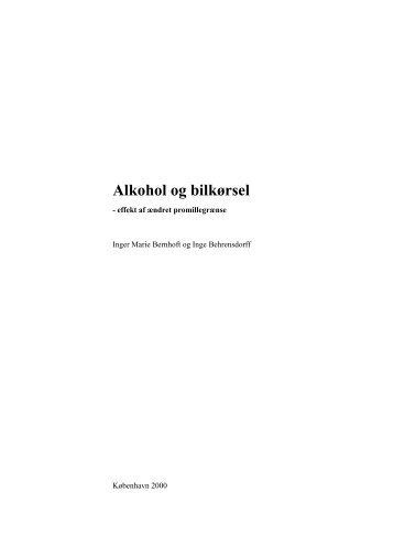 Alkohol og bilkørsel